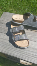 Load and play video in Gallery viewer, Corkys Beach Babe Sandals - Shimmering Rhinestones
