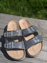 Load image into Gallery viewer, Corkys Beach Babe Sandals - Shimmering Rhinestones
