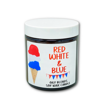 Load image into Gallery viewer, Patriotic Soy Wax Candles
